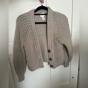 Gray Cardigan